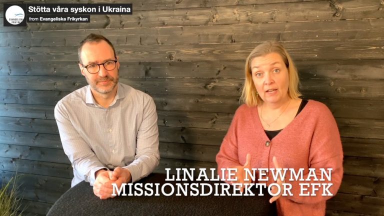 Stöd församlingar i Ukraina som hjälper