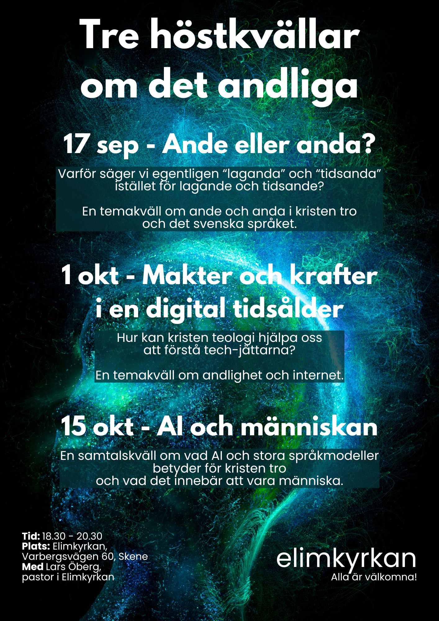 Tre höstkvällar om det andliga