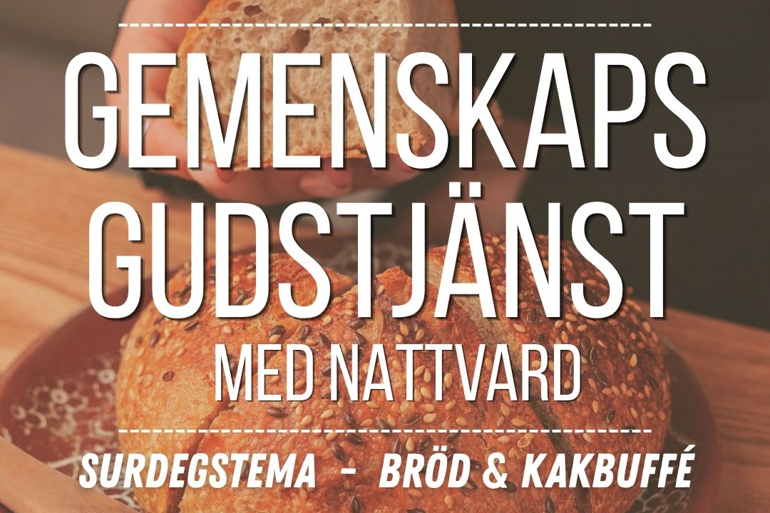 Gemenskapsgudstjänst den 15 nov!